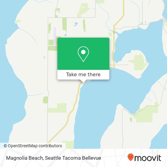Magnolia Beach map