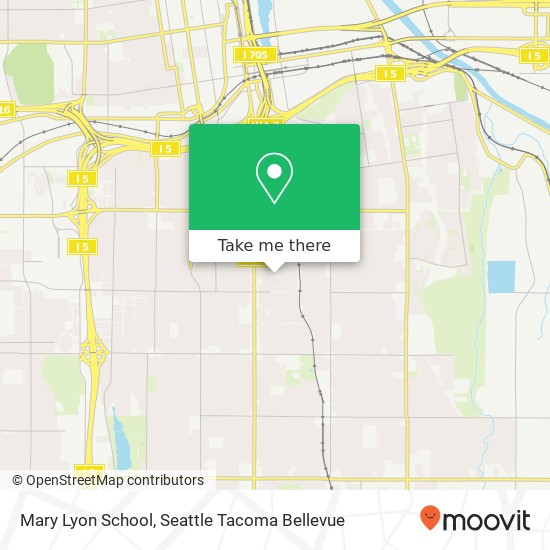 Mary Lyon School map