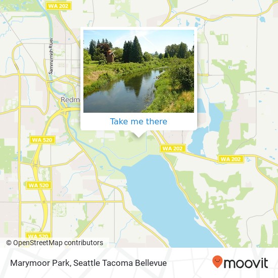 Marymoor Park map