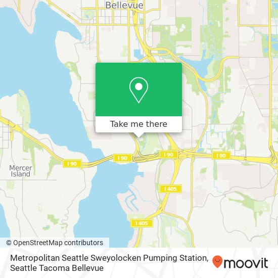 Metropolitan Seattle Sweyolocken Pumping Station map