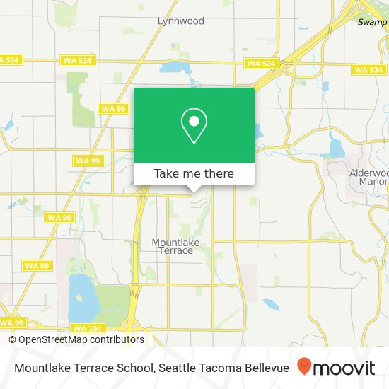 Mapa de Mountlake Terrace School