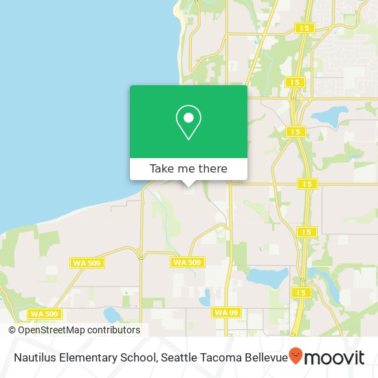 Mapa de Nautilus Elementary School