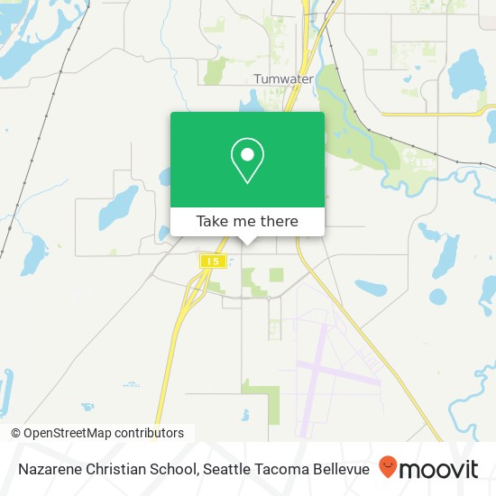 Nazarene Christian School map
