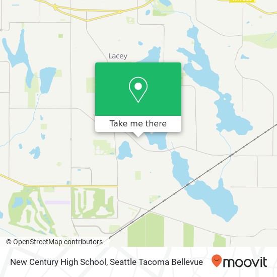 New Century High School map