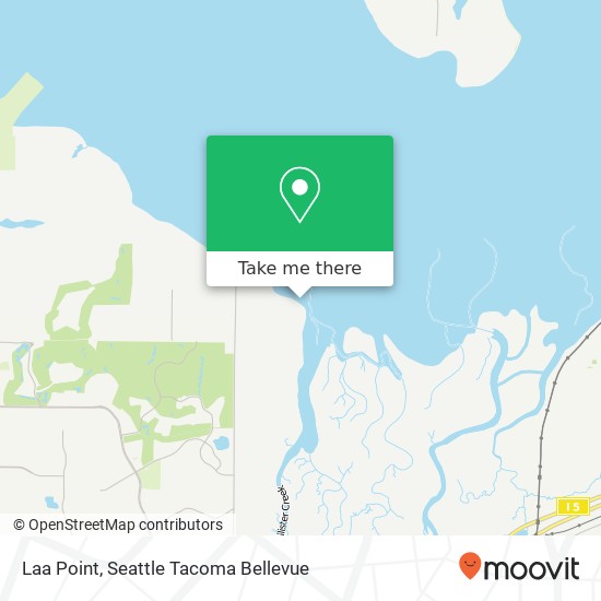 Mapa de Laa Point