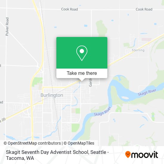 Skagit Seventh Day Adventist School map