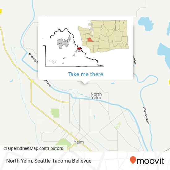 North Yelm map