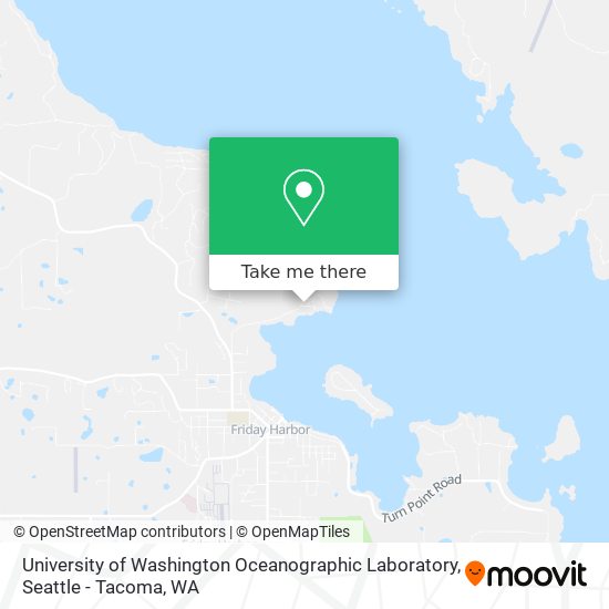 Mapa de University of Washington Oceanographic Laboratory
