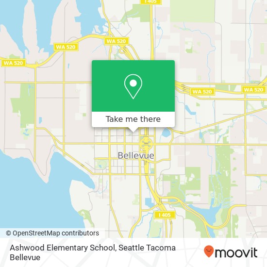 Mapa de Ashwood Elementary School