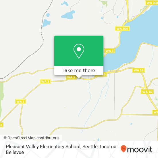 Pleasant Valley Elementary School map