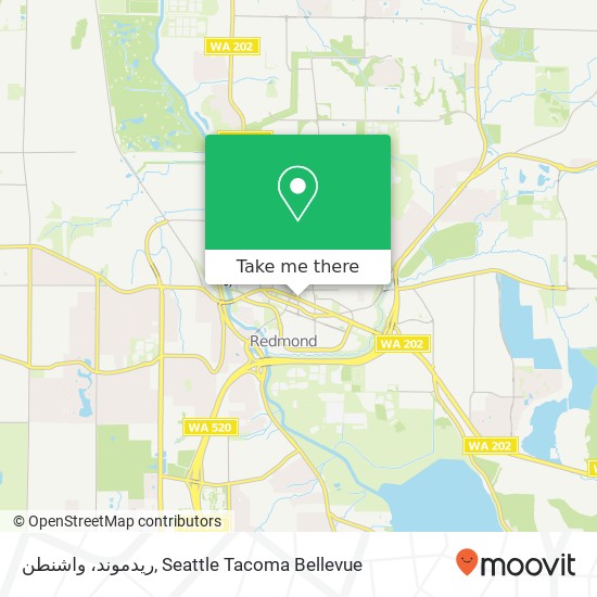 ريدموند، واشنطن map