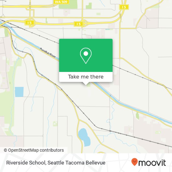 Riverside School map