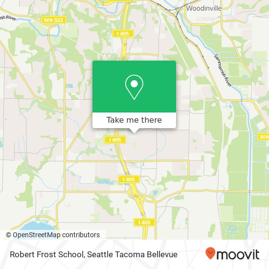 Mapa de Robert Frost School