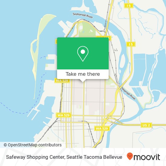 Mapa de Safeway Shopping Center