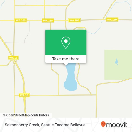 Salmonberry Creek map