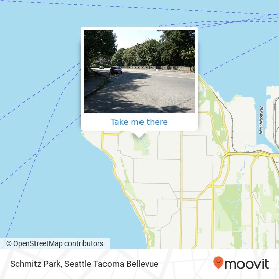 Schmitz Park map