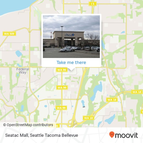 Mapa de Seatac Mall