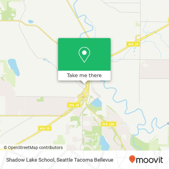 Mapa de Shadow Lake School