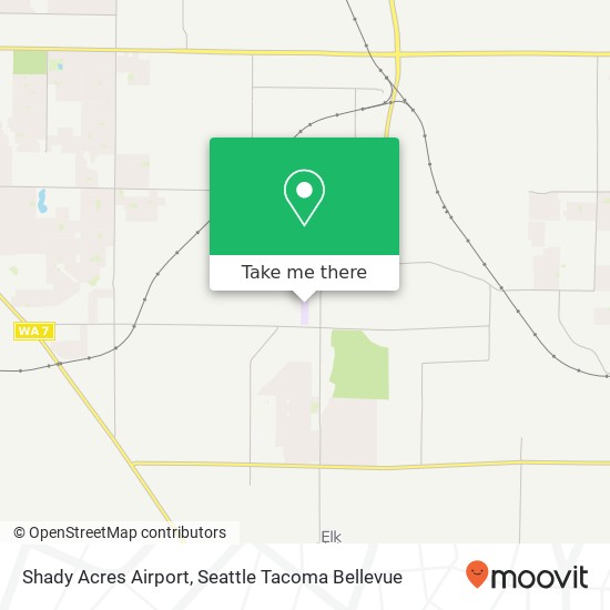 Shady Acres Airport map