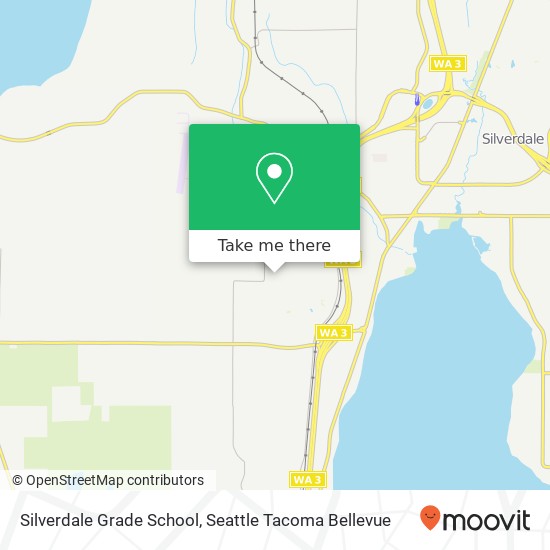 Silverdale Grade School map