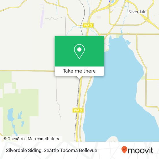 Mapa de Silverdale Siding