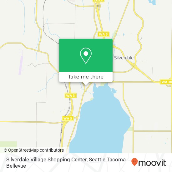 Mapa de Silverdale Village Shopping Center