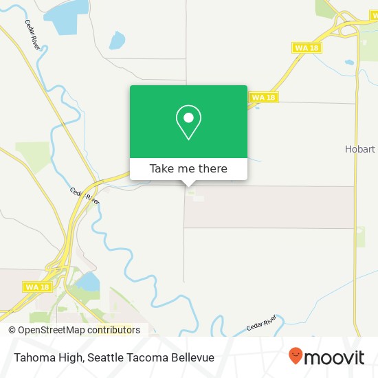 Mapa de Tahoma High