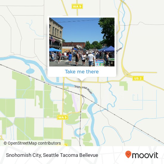 Snohomish City map