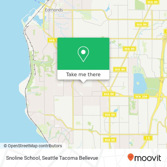 Mapa de Snoline School
