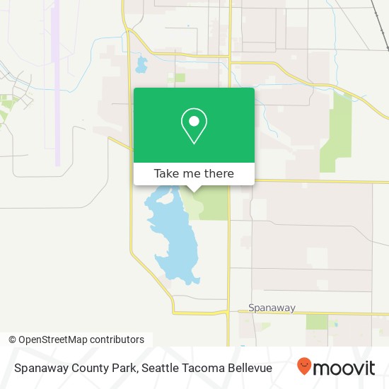 Spanaway County Park map