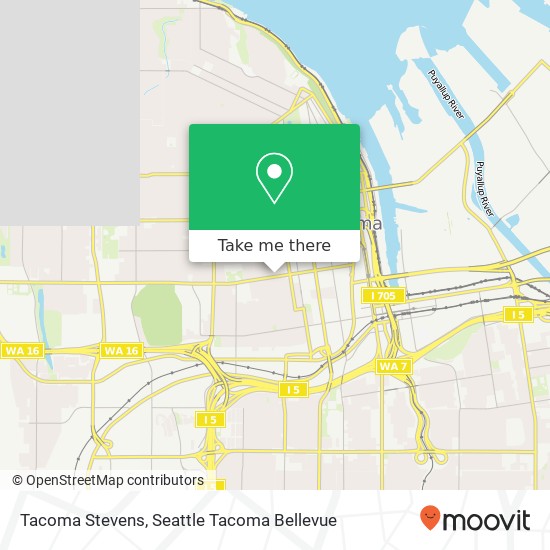 Tacoma Stevens map