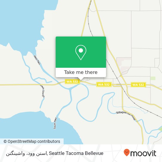 استن وود، واشینگتن map