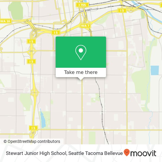 Mapa de Stewart Junior High School