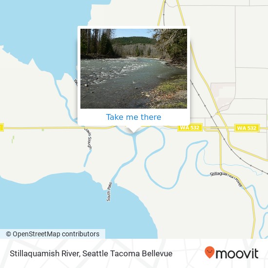 Stillaquamish River map