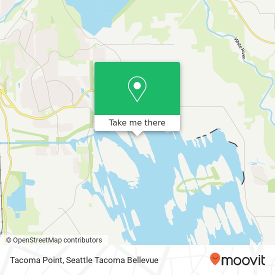 Mapa de Tacoma Point