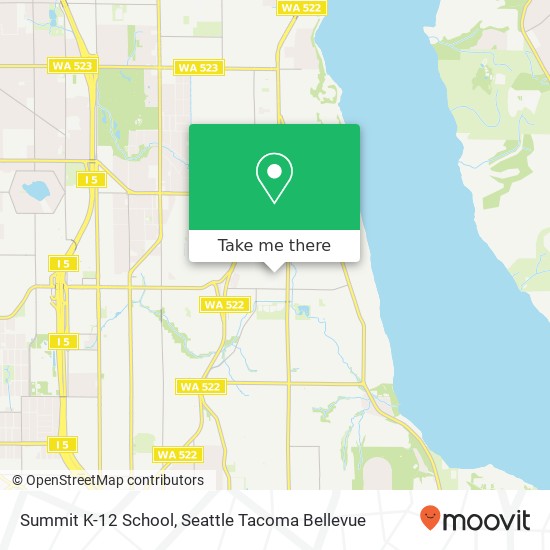 Summit K-12 School map