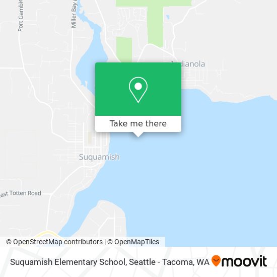 Mapa de Suquamish Elementary School