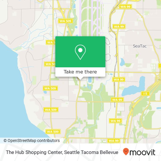 The Hub Shopping Center map