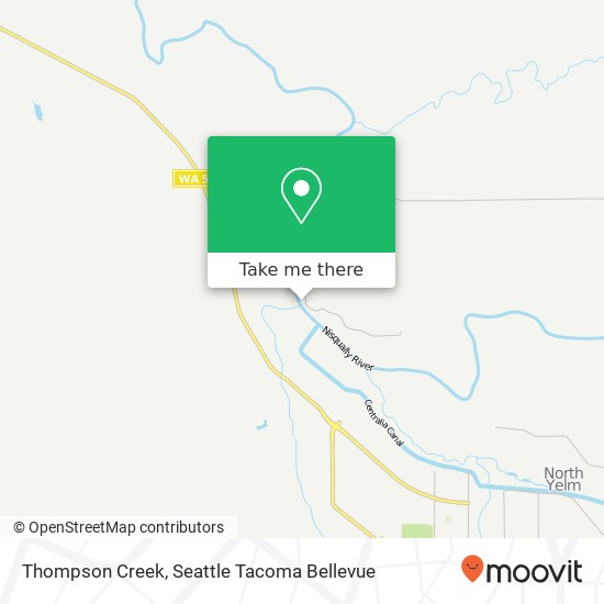 Mapa de Thompson Creek