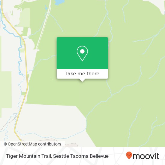 Mapa de Tiger Mountain Trail