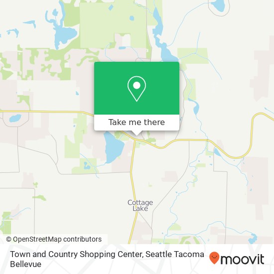 Mapa de Town and Country Shopping Center