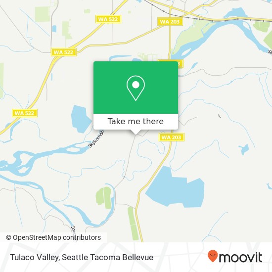 Tulaco Valley map