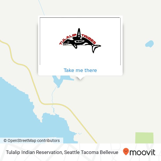 Mapa de Tulalip Indian Reservation