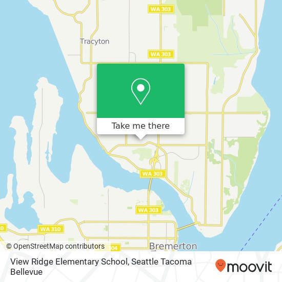 Mapa de View Ridge Elementary School