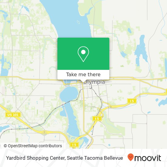 Yardbird Shopping Center map