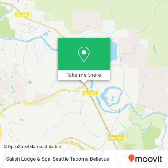 Salish Lodge & Spa map