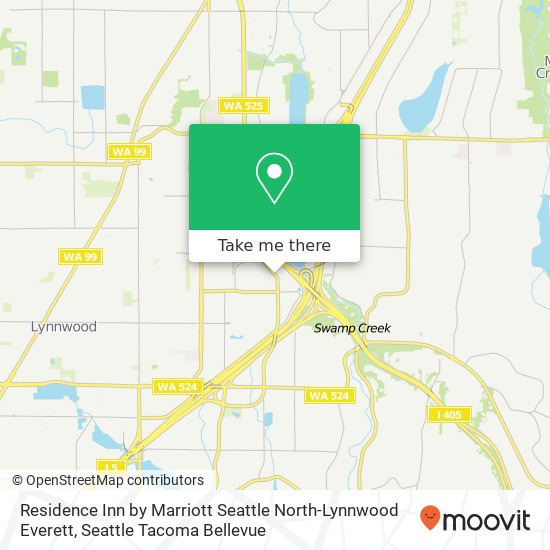 Residence Inn by Marriott Seattle North-Lynnwood Everett map