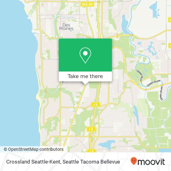Mapa de Crossland Seattle-Kent