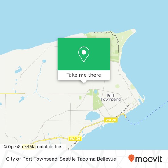 City of Port Townsend map