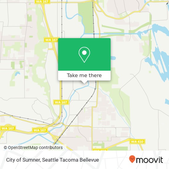 City of Sumner map